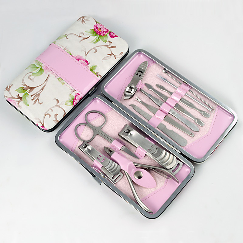 

Wholesale-Letwo New Gift Set Nail Clipper Kit Nail Care Set Pedicure Scissor Tweezer Knife Ear pick Utility Manicure Set Tools