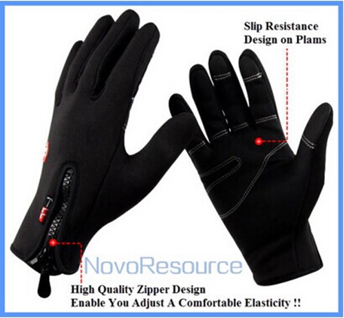 

Wholesale-Windproof Outdoor Sports Gloves Tactical Mittens for Men Women in Winter Feel Warm Bicycle Motorcycle Skiing