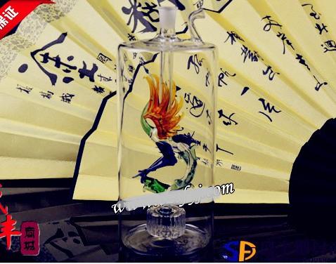 

Free shipping wholesale Hookah - Hookah glass [80 # large pot large crane maker, color random delivery