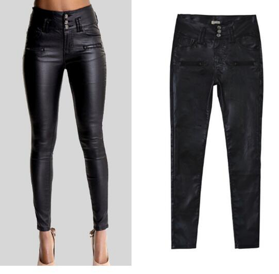 leather jeans tall