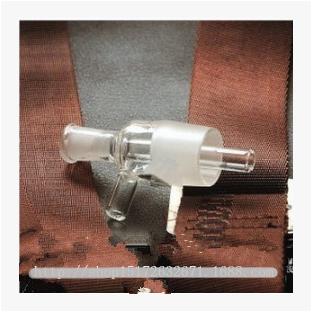 

Free shipping Hookah accessories - tee fitting of glass blown glass crafts