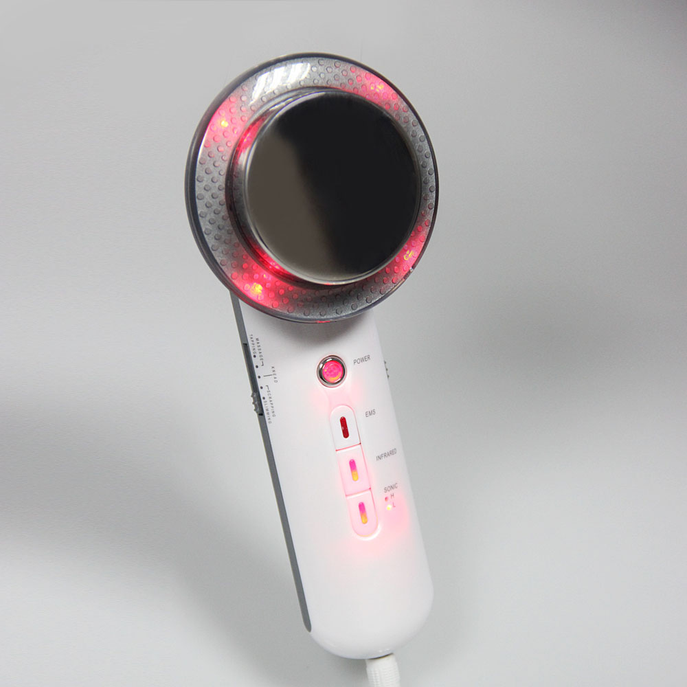 3 In 1Ultrasound Slimming Equipment Portable Tens Massager Ultrasonic Infrared Body Slimming Machine Microcurrent Body Shaping Home Use