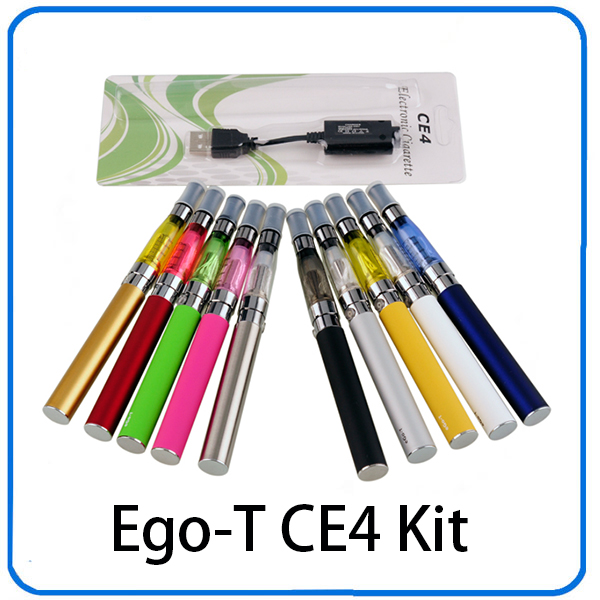 

e cig eGo CE4 starter kit Single CE4 Blister Kits 650mah 900mah 1100mah EGO-T Battery CE4 Clearomizer Atomizer vaporizer vape pen DHL, Multi