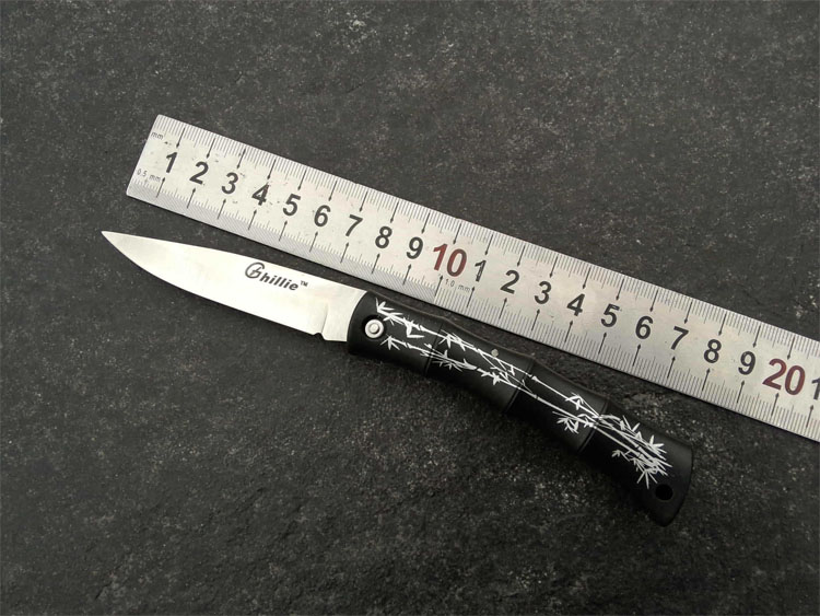 

Ghillie Mini pocket Stainless steel blade knife small folding blades EDC gift knives