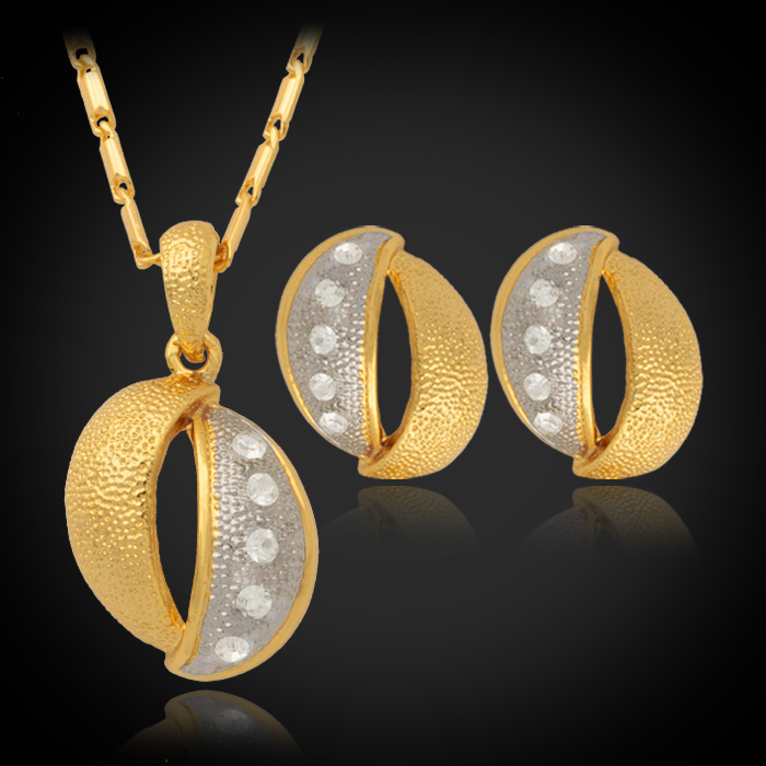 New Gold Platinum Multi Plated Rhinestone Fashion Jewelry Set Match Snake Necklace Chain Jewellery For Women YS1101-image-168805770