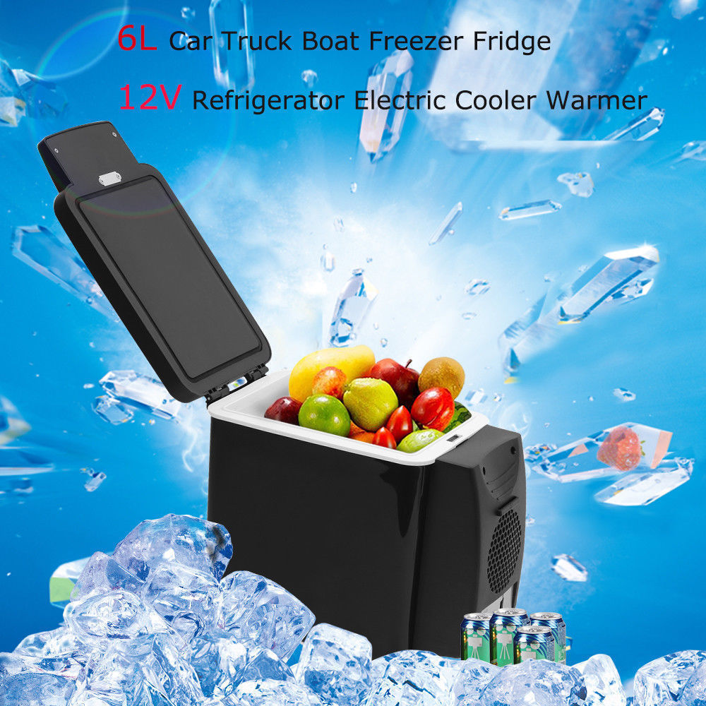 Temps de Soldes Mini Frigo Portable de Voyage pour Voiture Caravane 6/ L Chaud et Froid avec c/âble 12/ V