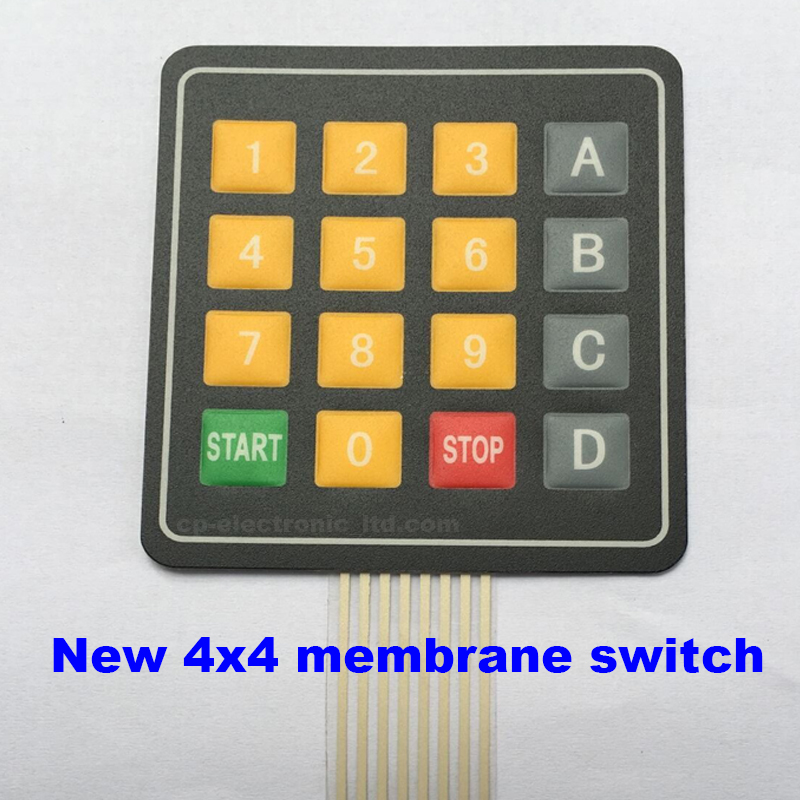 

New 4x4 Membrane Keypad Switch 16 Key MCU Arduino External Keyboard Manufacture