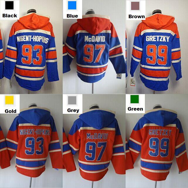 

2016 New, edmonton hoodie 93 Ryan Nugent-Hopkins 97 Connor McDavid 99 Wayne Gretzky Old Time Ice Hockey Jersey Hoodies Sweatshirts, Green