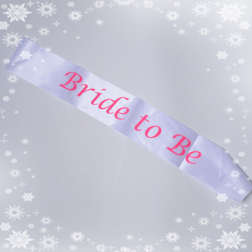 

BRIDE to Be satin sash for bachelorette party Hen nights bridal team favor wedding accessories fit party dresses events supplies TY886