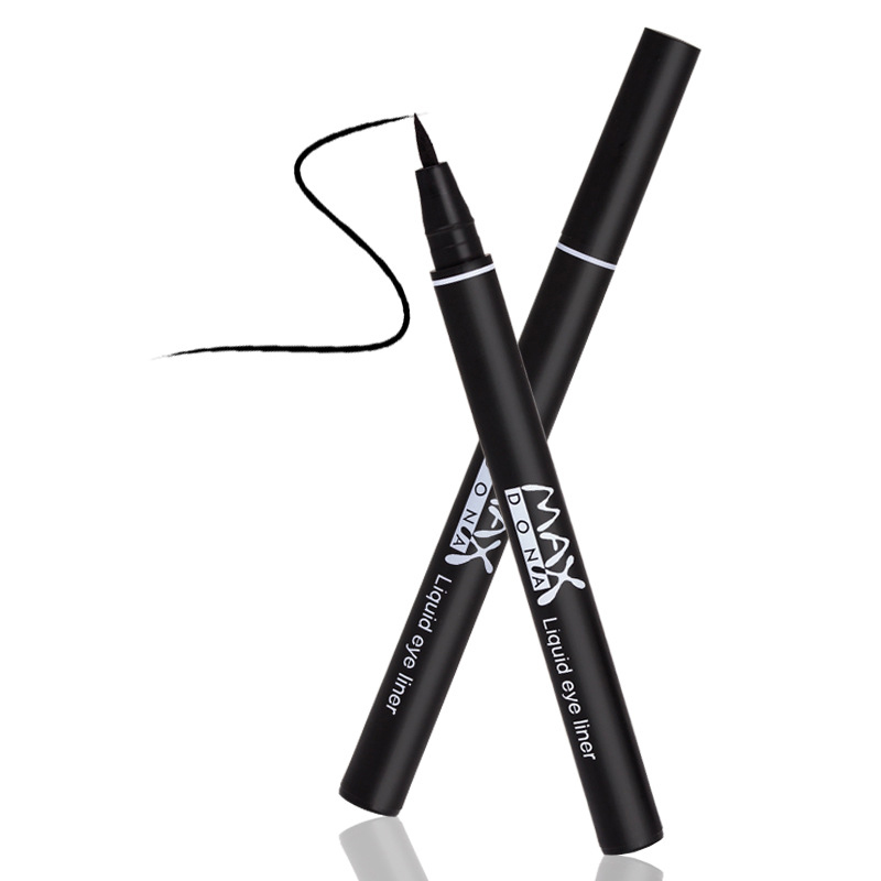 

Wholesale- 2016 Fashion Professional Makeup Liner Waterproof Long Lasting Eye Liner Pen Tools Cheap Makeup Balck Liquid Eyeliner Pencil