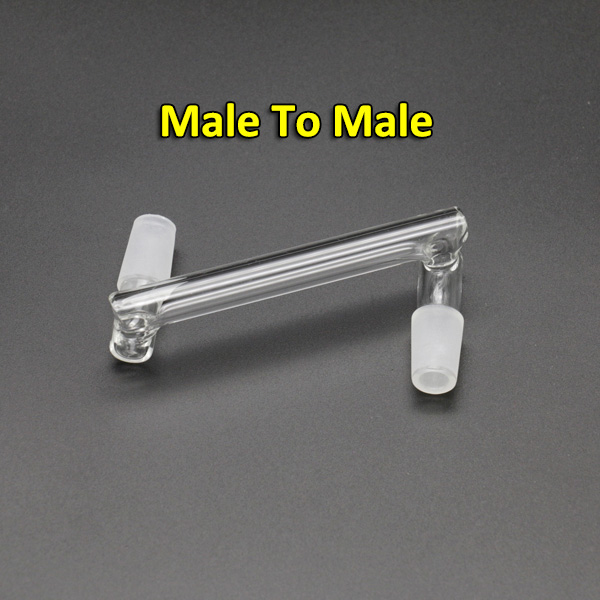 

2016 Glass Bong Adapter Drop Down Female Male 14mm 18mm To 14mm 18mm Female Glass Drop Down Adapters For Glass Oil Rigs Recycler