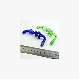 

Free shipping wholesale Hookah Accessories - Glass Hookah Accessories color spiral pot