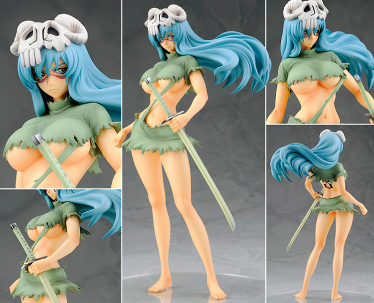

Free shipping 21cm Japanese Anime Cartoon Bleach Nelliel Tu Odelschw 1/8 Scale Art Figure For Christmas Gifts