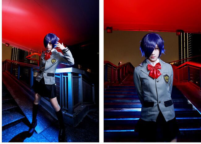 

Wholesale-hot sell japanese anime tokyo ghoul kirishima touka toka Halloween cosplay costume for girls women coat + shirt + skirt + tie