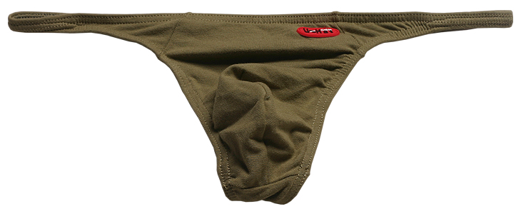 

#11001GN wholesale men fashion sexy U bag low rise seamless comfortable cotton thong T-string g-string men's underwear lingerie cuecas
