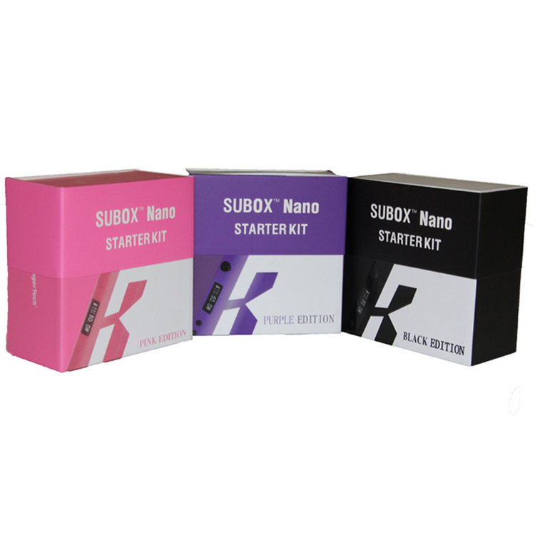 

100% Original Kanger Subox Nano Starter Kit 50W Kangertech Subox Nano Box Mod Subtank Nano OCC Sub Ohm Tank VS Subox mini Xcube II