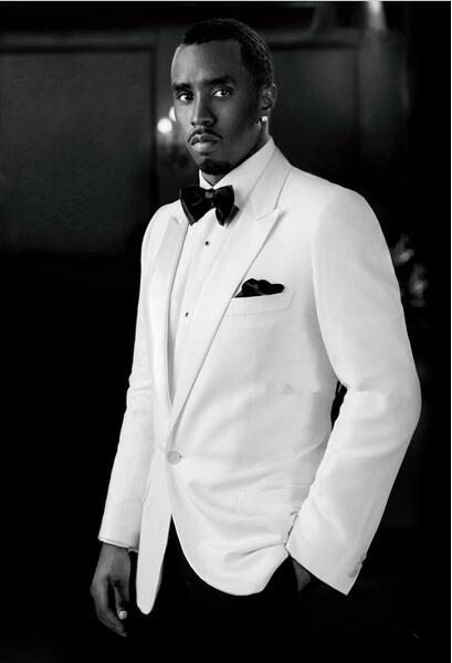 

Custom Made 2016 New Arrival Groom Tuxedo White Jacket Black Pants Wedding Suit For Men Prom Suit Tuxedos (Jacket+Pants+Bow), Sliver