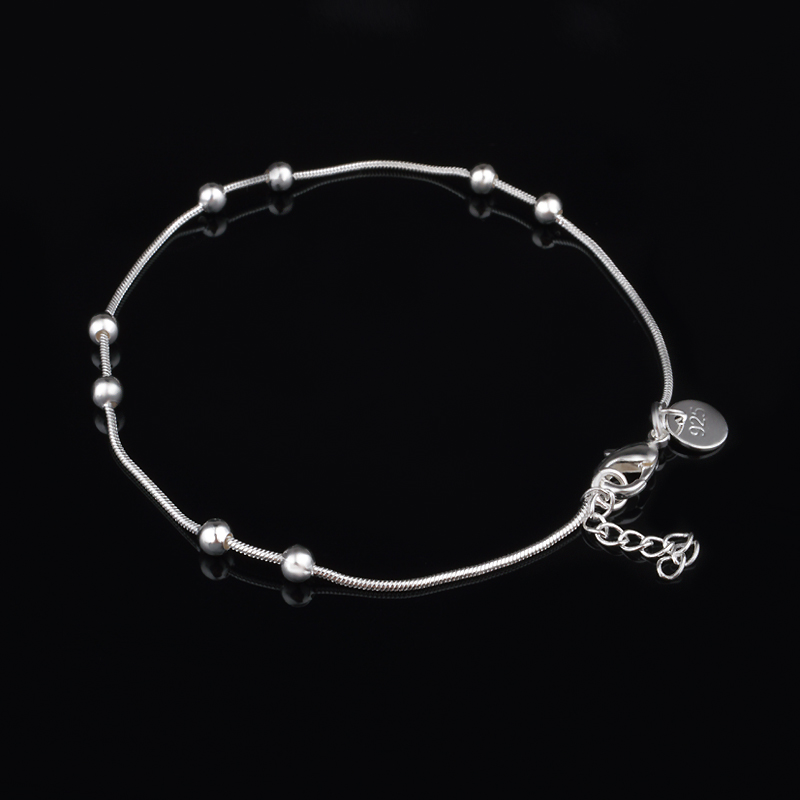 Livraison gratuite avec numéro de suivi Valette supérieure 925 Bracelet argenté Bracelet Os Bracelet en argent 20pcs / lot pas cher 1594