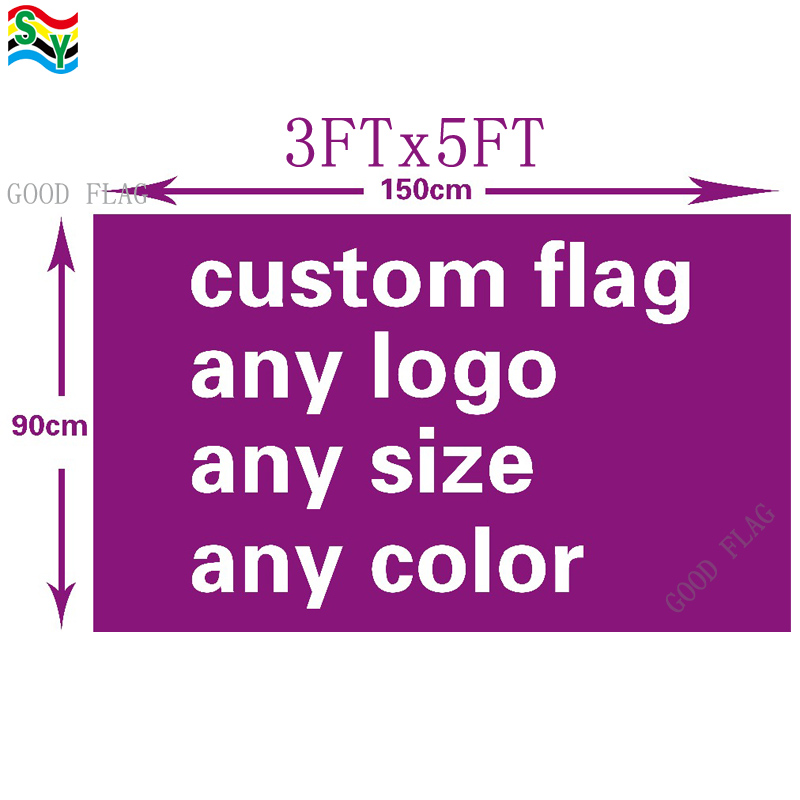 

GoodFlag Custom flags banner 3X5 FT 90*150CM Polyster Outdoor Flag