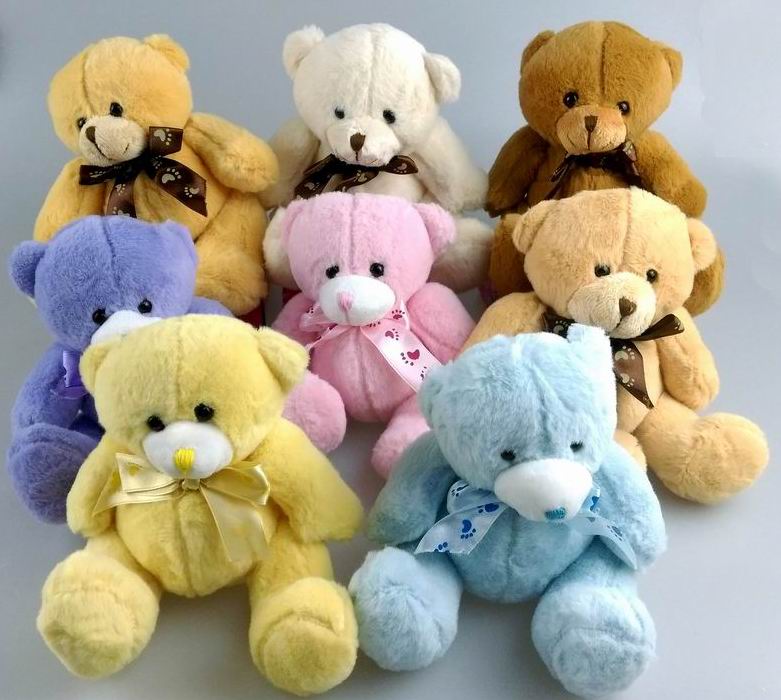 

Teddy Bears Plush Toys Stuffed Plush Animals Teddy Bear Stuffed Dolls Baby Small Teddy Bears Toys, Multicolor