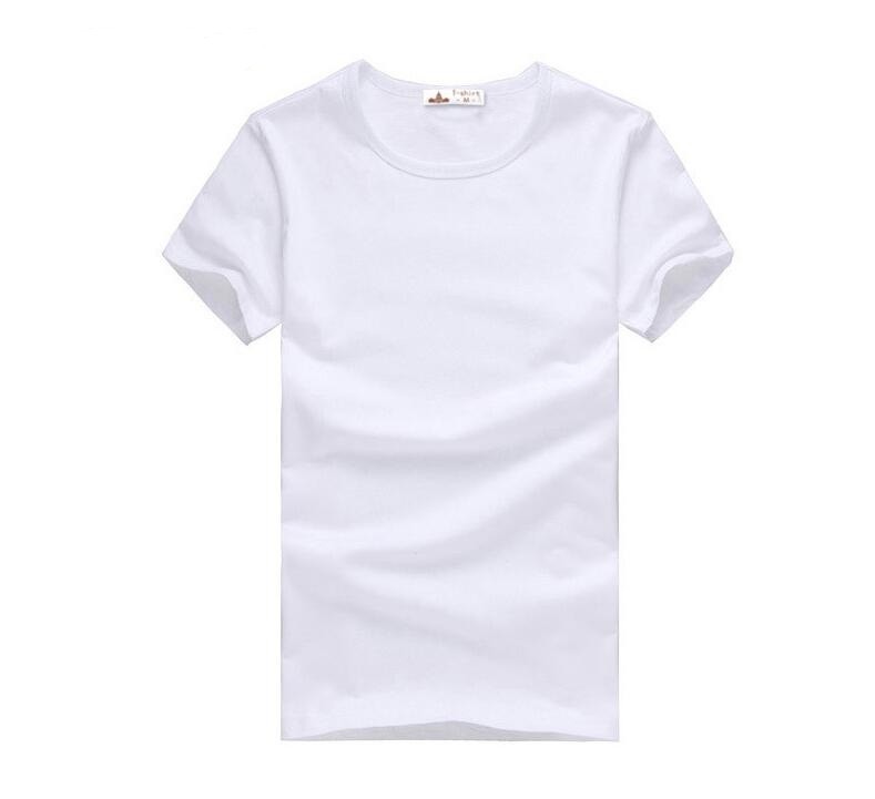 

2020 brand clothing new Slim summer t-shirts gray black white T shirts Slim Fit Short Sleeve T-shirt S-XXXL, White;black