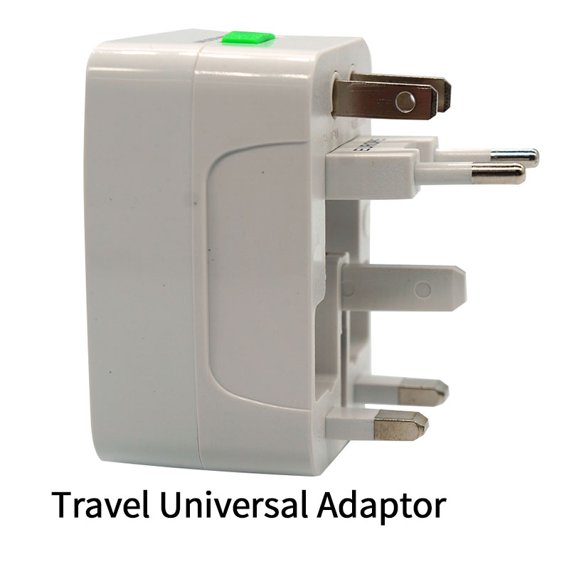 

Best Quality Universal International Adapter Travel Wall Charger AC Power EU US AU UK All In One Converter Plug With Retail Package