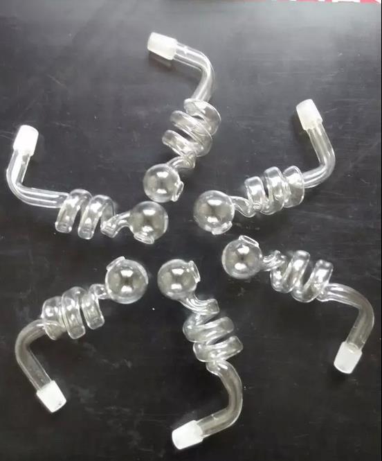 

Free shipping wholesale Hookah Accessories - transparent double helix pot