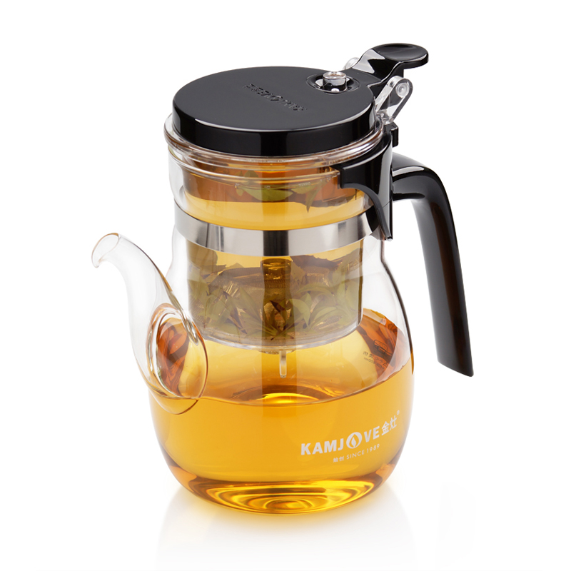 

free shipping Kamjove k-206 tea pot glass teapot elegant cup glass tea set