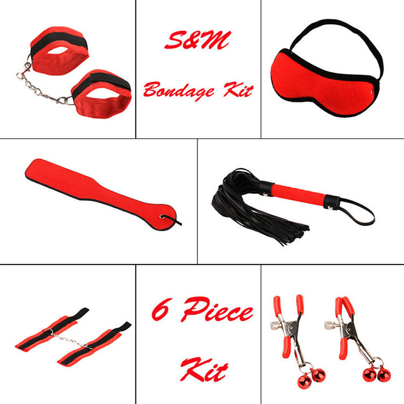 Passionate Flirt Pleasure Game Toys 6 Piece Kit ( 6 in 1 ), Erotic Sex Furniture Sex Toys Adult Sex Products q1106