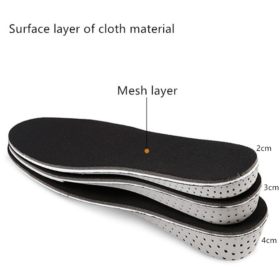 

a pair of highquality leather to increase the insole 2cm3cm4cm height increased heels high men and women can be