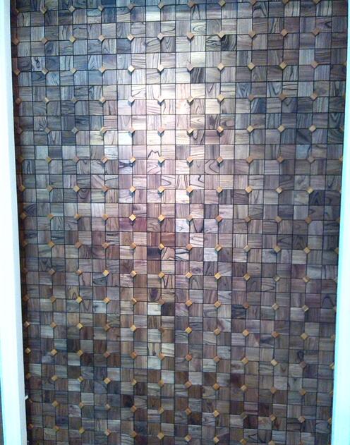 apeleMerbauSapele wood floor Backdrop floor Bedroom Walls Living room TV backdrop Wooden floor Profiled wood flooring Asian pear-image-254191083