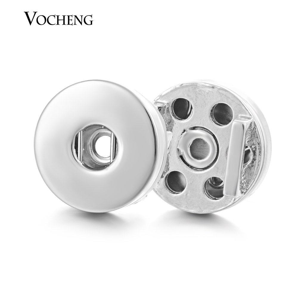 

VOCHENG NOOSA Jewelry Finding 18mm Ginger Snap Button Fit DIY PU Leather Charm Bracelet NN-389