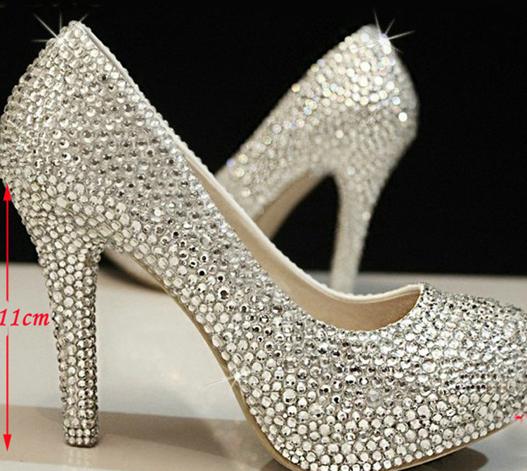 4 inch wedding heels