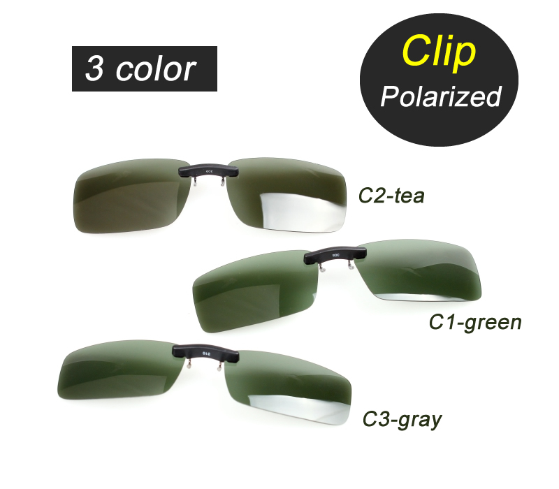 Wholesale-wholesale High quality Polarized Clip On Sunglasses Driving Night Vision Lens Sun Glasses For Women & Men