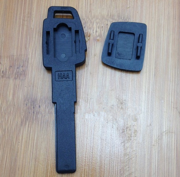 

Emergency Spare Key shell for audi A6L.A6.A4L.A3.A8 Smart key shell, Black
