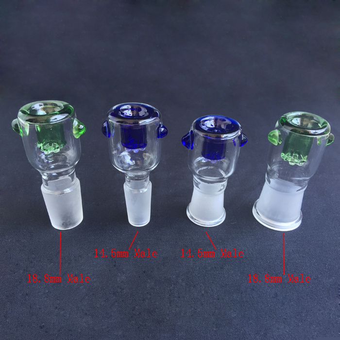 

Colorful Glass Bowl 14.5mm and 18.8mm water glass bowl male or female Smoking bowl for glass bubbler bong water pipe bongs