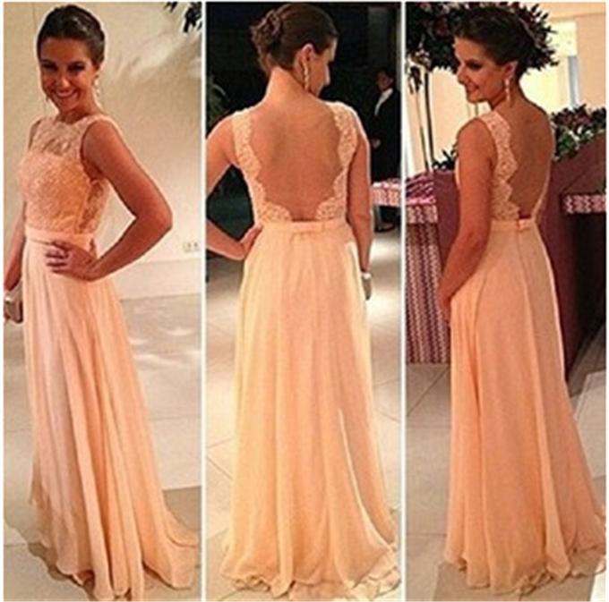 

Party Dress Sexy Dress Party Dress Fashion Womens Chiffon and Lace Mop the Floor Dress Hot Womens Sexy Backless and Waist Slim Skirt