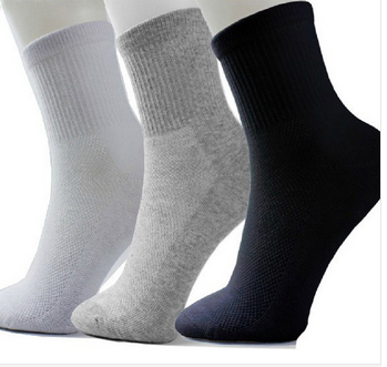 

Wholesale- Men Socks New hot mix Cotton Classic Business Brand men casual Socks 10pairs, Grey