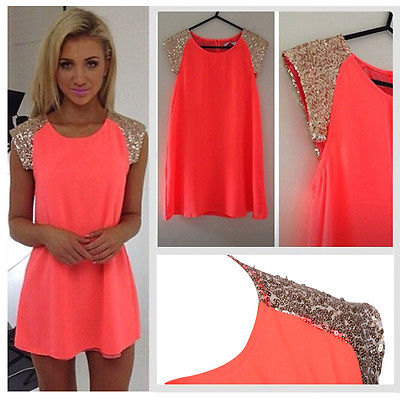 

Wholesale-Women Maternity Casual Dress Sequins Sleeveless Chiffon Mini Dress or Pregnant -XL, Green