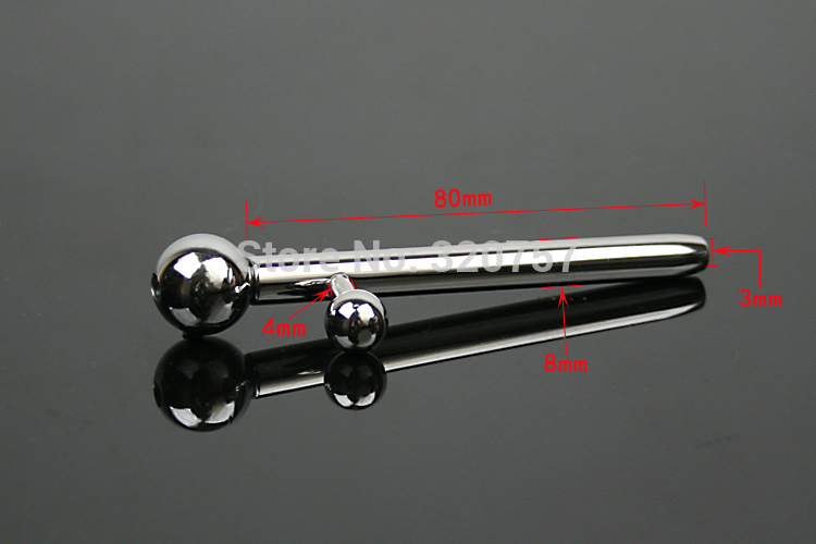 Wholesale-High Quality Stainless Steel Prince Albert's Wand Catheter SOUNDING Male Urethral Stretching Catheterization Tube sex toy A503