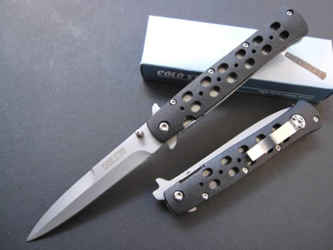 

Hot sale COLD STEEL 26S Folding Pocket Knife Camping Survival Knife D2 free shipping 1pcs