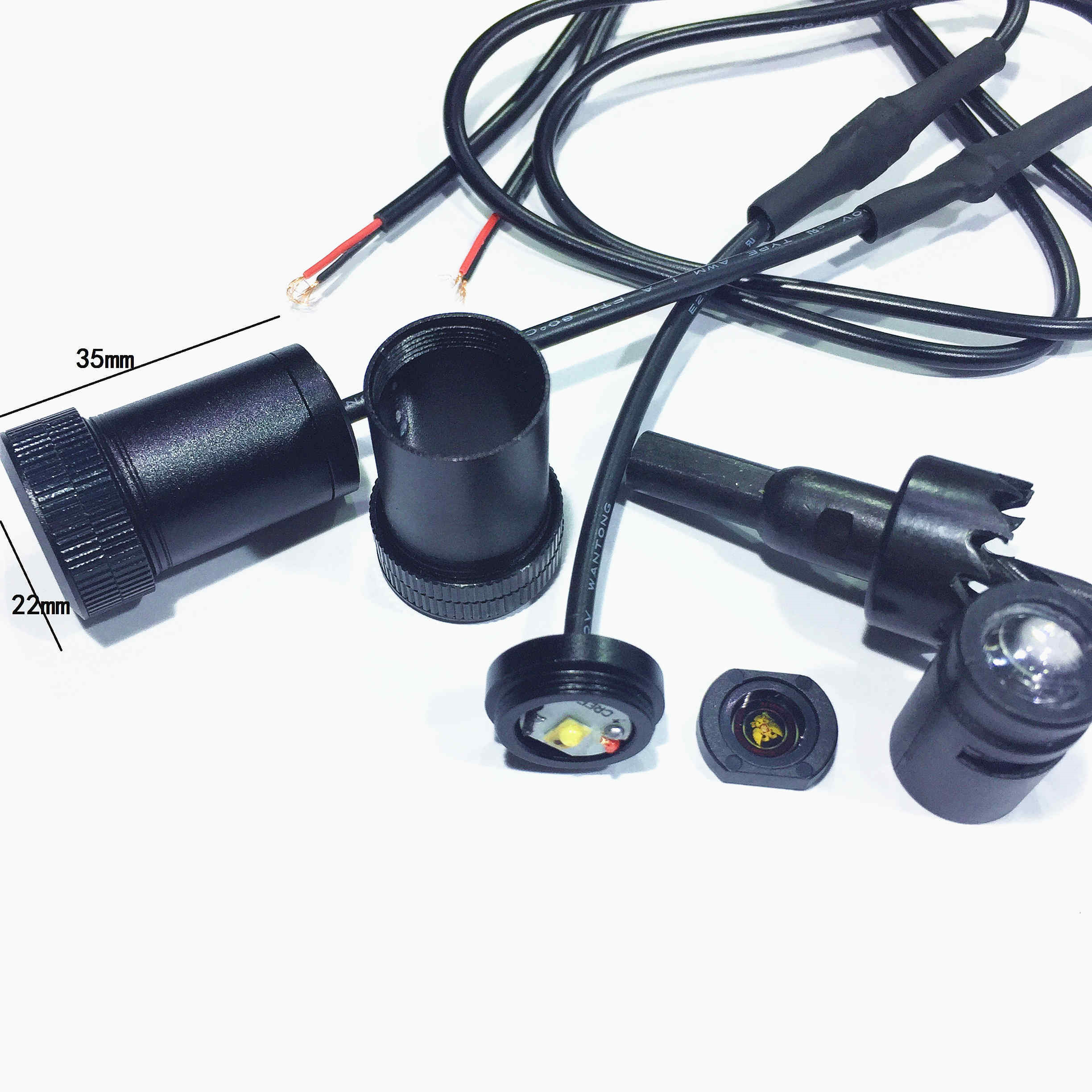 Case For Honda Case For Chevrolet Case For VW Car Logo LED Interior Lights Welcome Door Ghost Shadow Lamps 12V-image-406538212