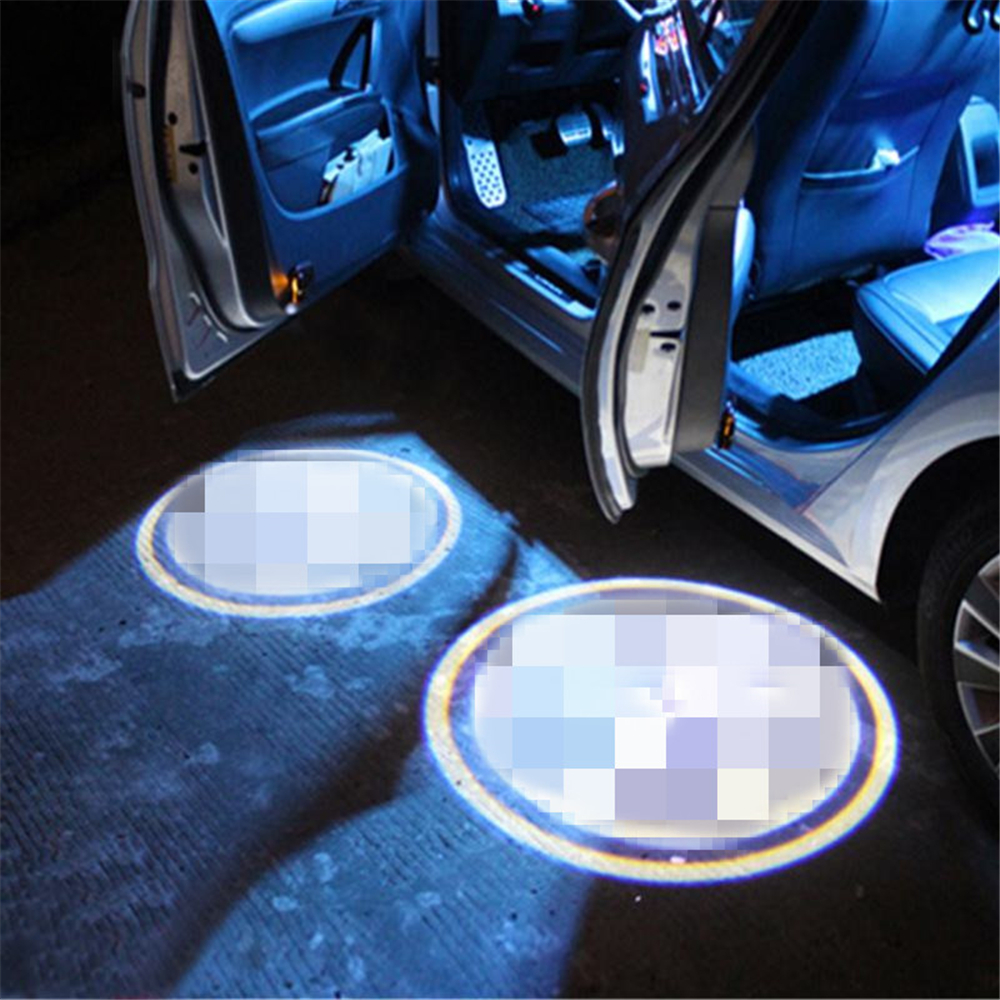 Case for AMG Case for volvo Car Logo LED Interior Lights Welcome Door Ghost Shadow Lamps 12V-image-407067228