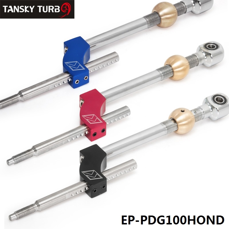 

Tansky - Adjustable Height Dual Bend Short Shifter M10*1.5 For Integra CRX B16 B18 B20 D16 Complete Set of Short Shifter EP-PDG100HOND
