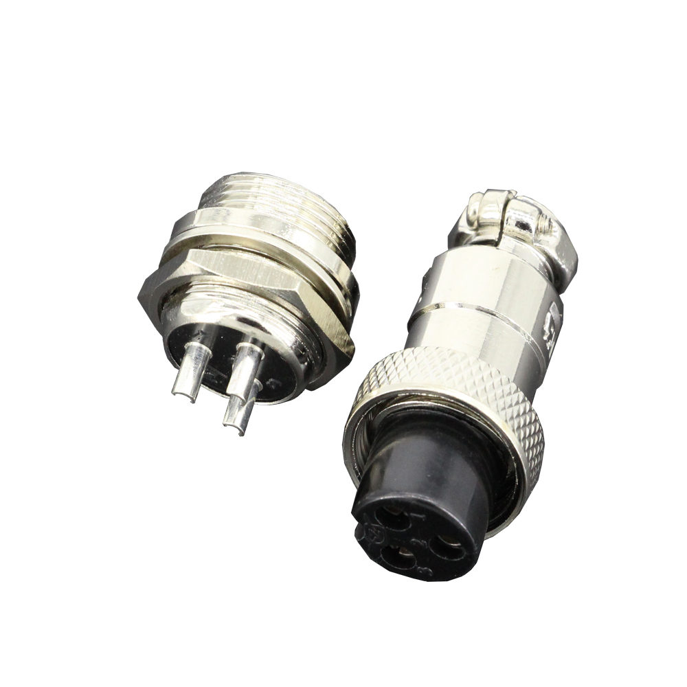 

5 Sets/kits 3 PIN 12mm GX12-3 Screw Aviation Connector Plug The aviation plug Cable connector Regular plug and socket