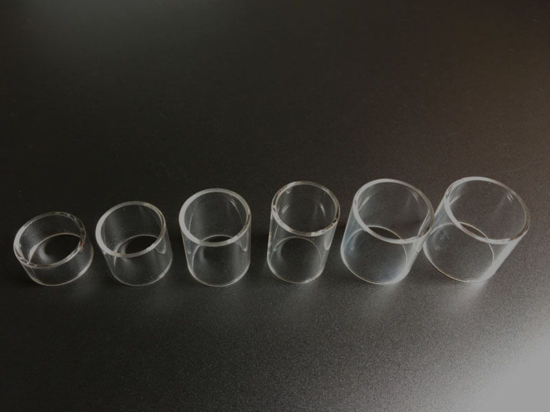 

Clear Pyrex Replacement glass tube for Smok tfv8 baby X big beast tfv12 vape pen 22 plus tank DHL