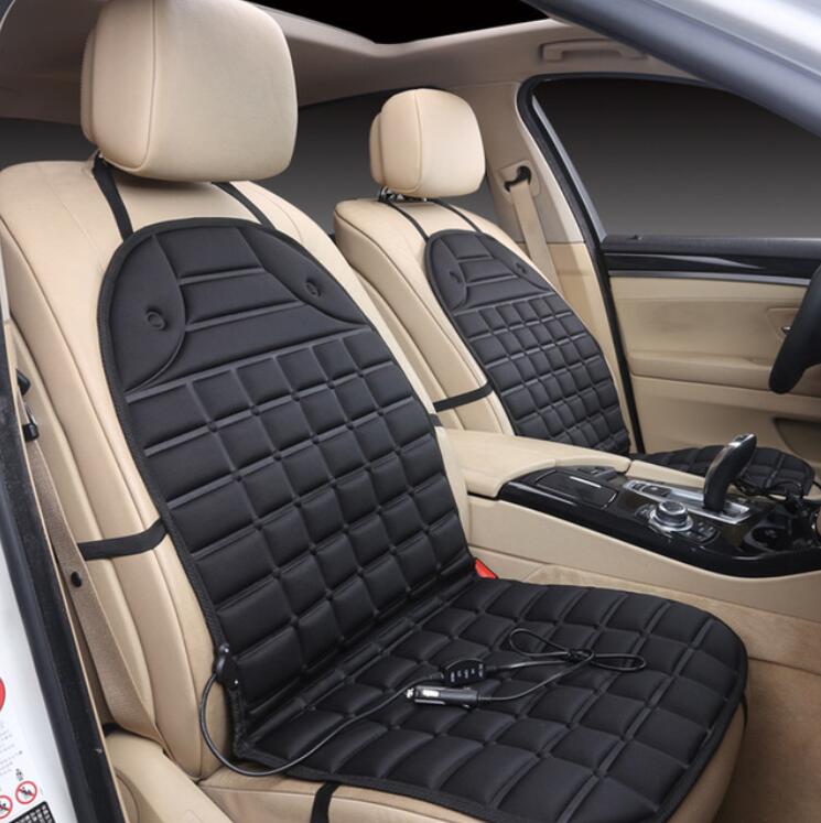 

Electric Heating Car Cushion, Car Warm Mat Pad Cushion, 12V Single Seat Autumn Winter Auto Temperature Control Heated Seat