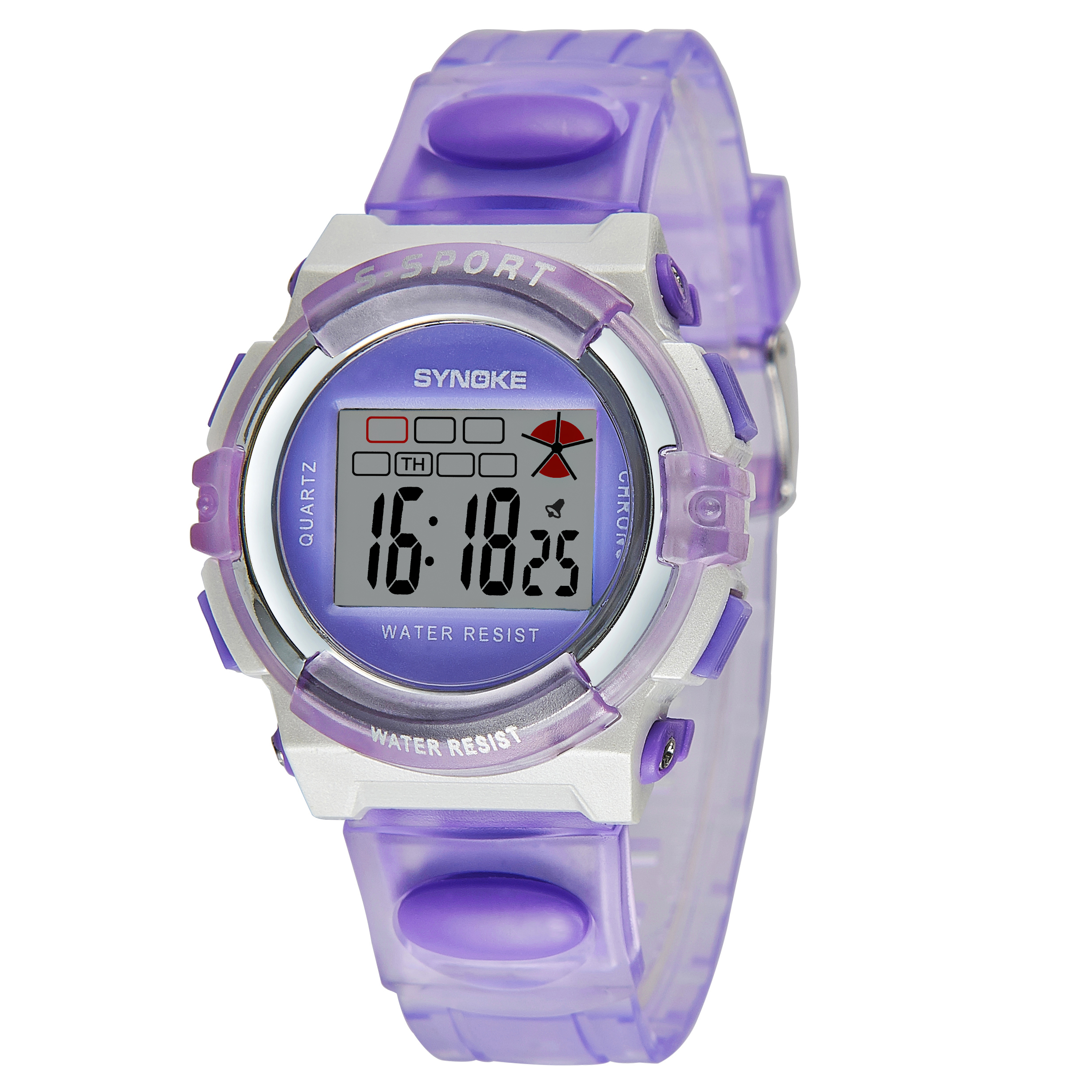 Nouvelle arrivée Sports Life montre numérique étanche montres multifonctions pour enfants 9 couleurs montres livraison gratuite