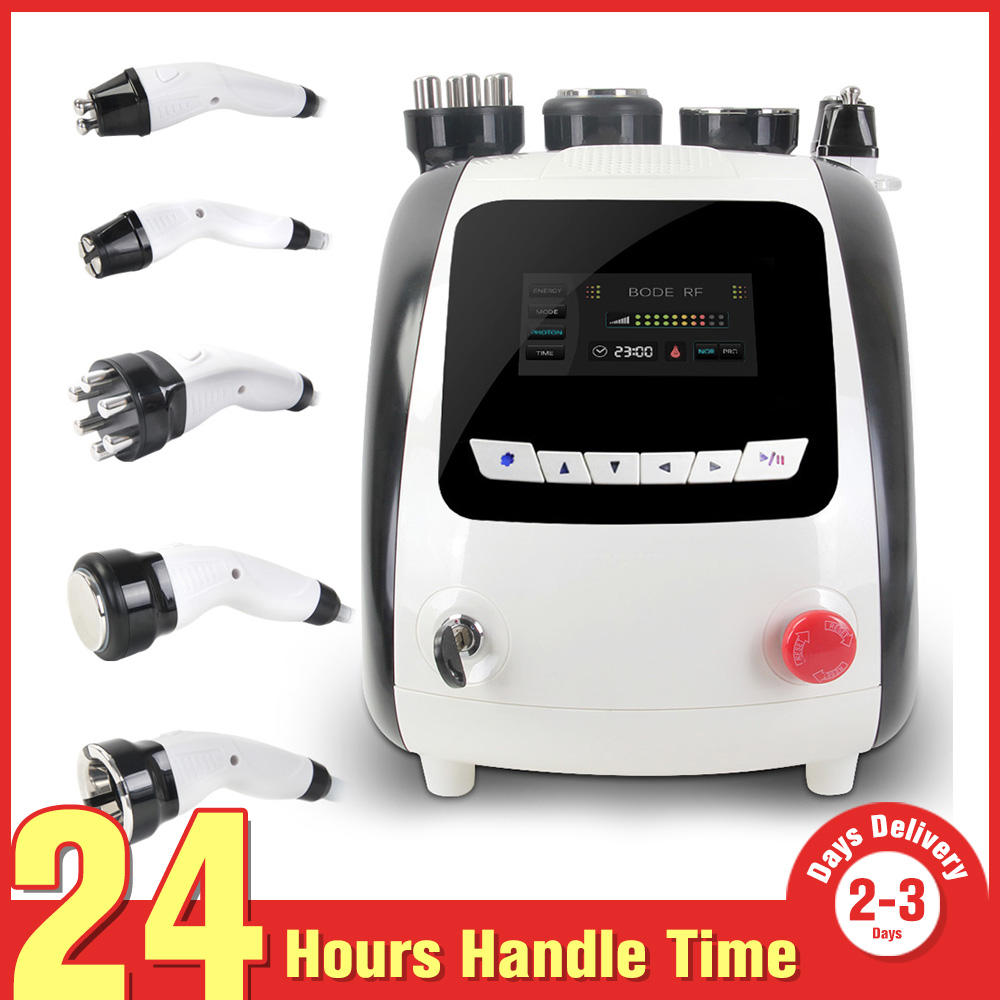 

Hot Selling 5 In 1 Ultrasound Cavitation Slimming Cellulite Removal Vacuum Multipolar RF Weight Loss Beauty Machine