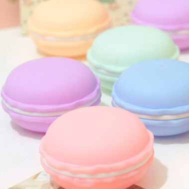 

500pcs Cheap!!Two size Birthday Sweet Cute Candy Macaron Jewelry Mini Case Storage Box Cosmetic Makeup Container Valentine's Day Gift By DHL